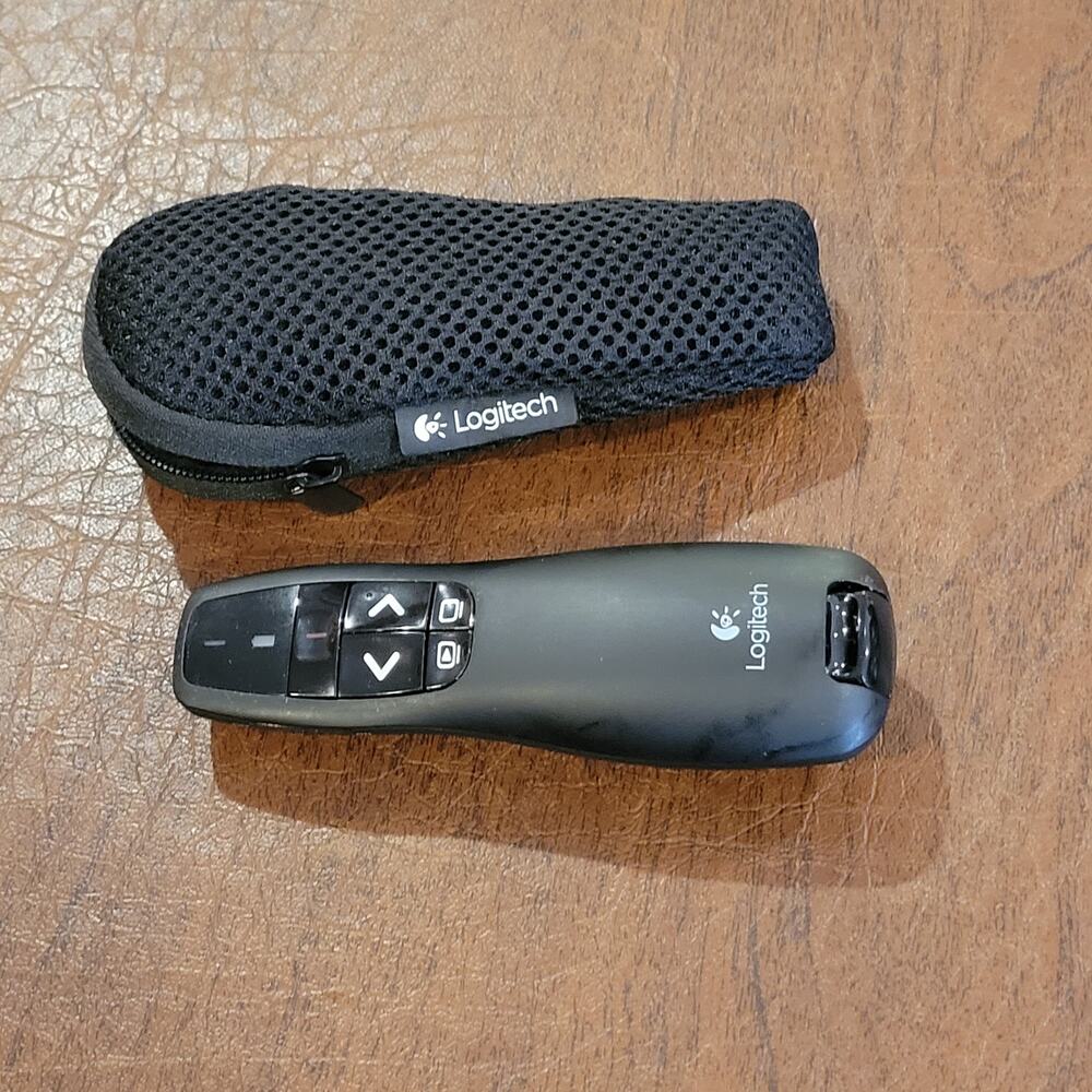 Logitech R400 Remote Wireless Presenter Laser Pointer - Picture 2 of 16